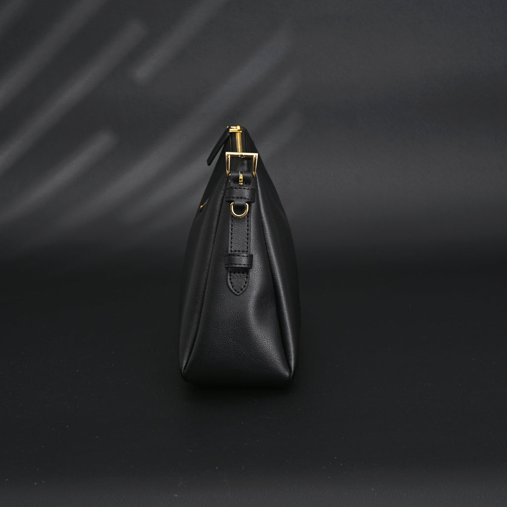prada-cleo-black-brushed-leather-shoulder-bag Shoulder