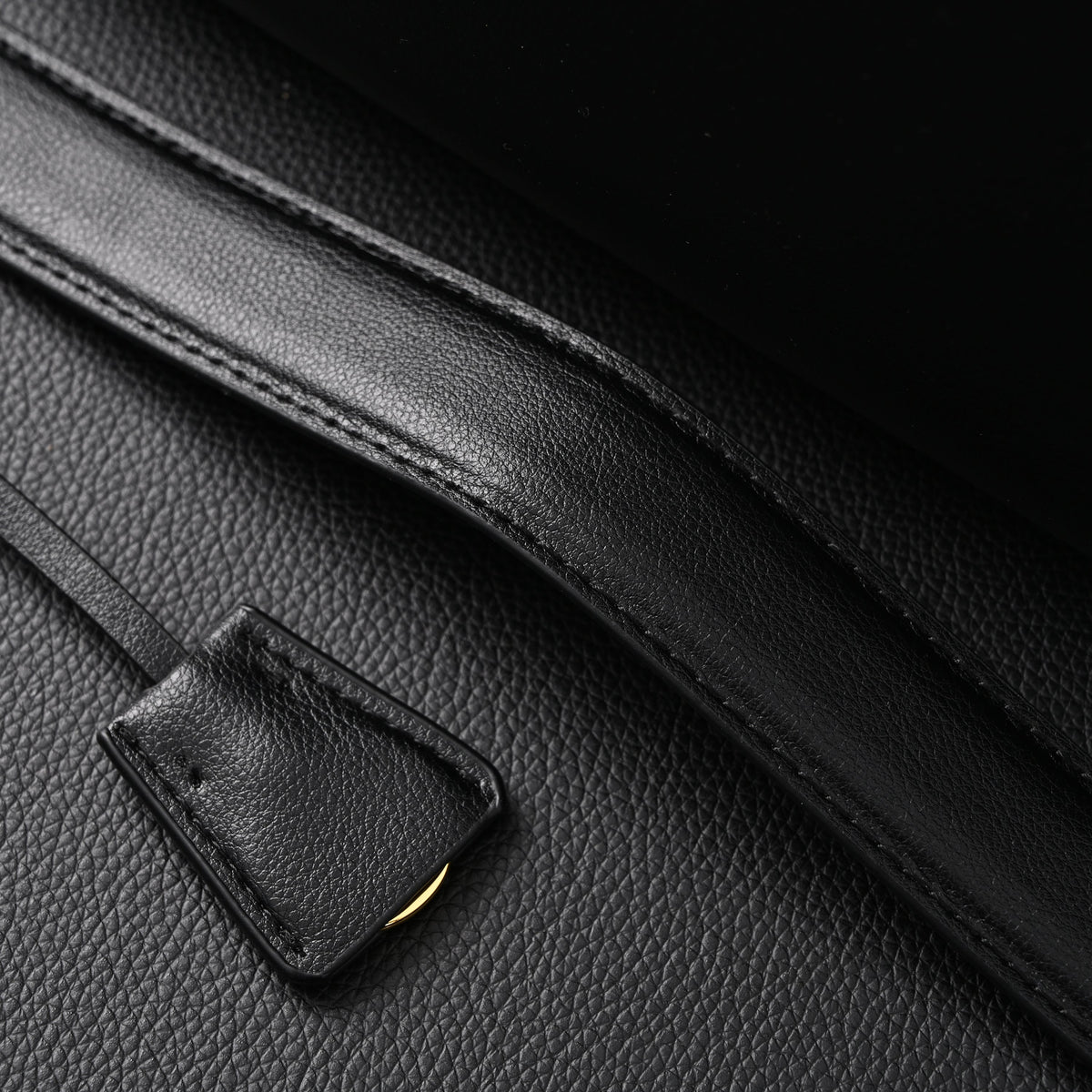 prada-cleo-black-brushed-leather-shoulder-bag Shoulder