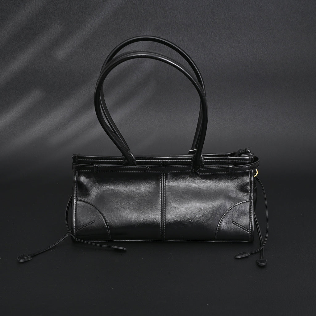prada-cleo-black-patent-leather-shoulder-bag-with-gold-hardware Shoulder