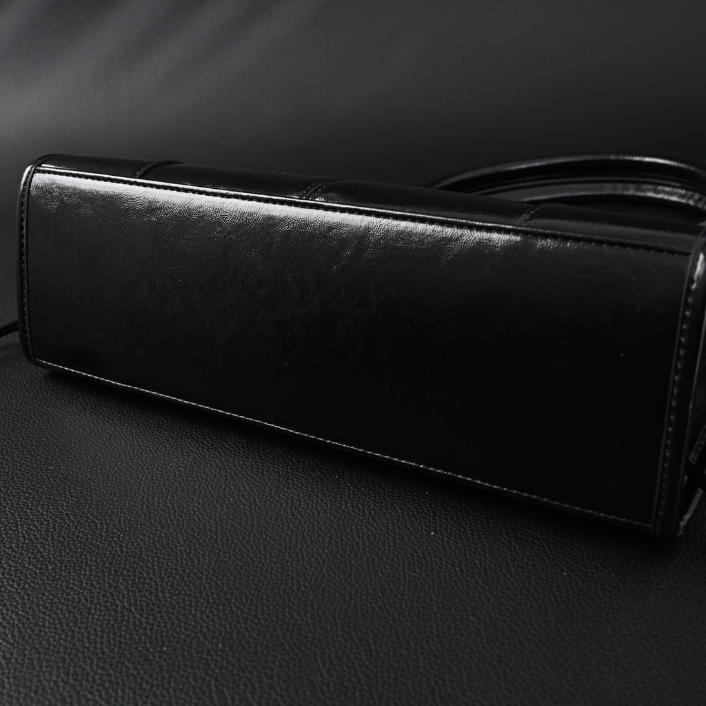 prada-cleo-black-patent-leather-shoulder-bag-with-gold-hardware Shoulder