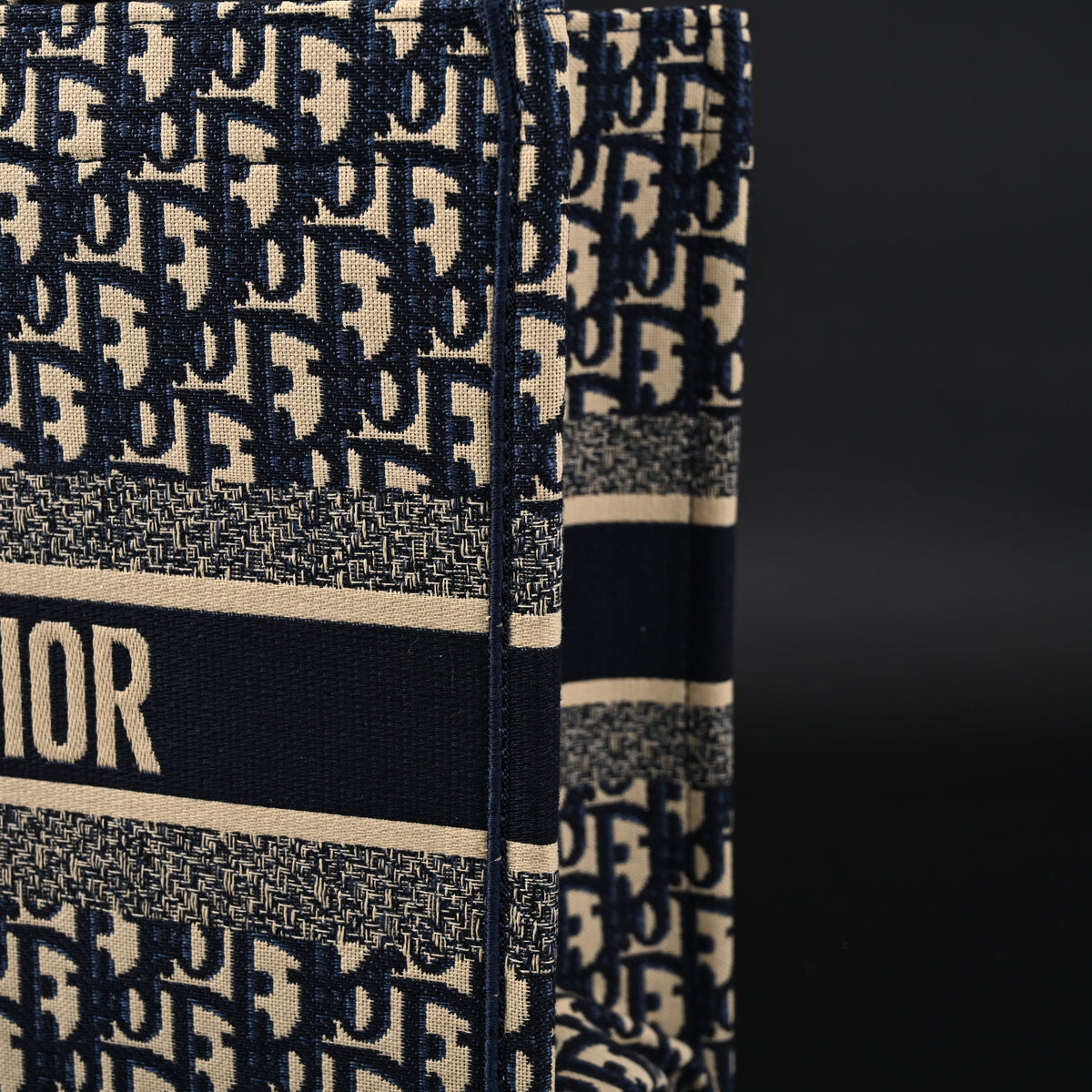 christian-dior-large-book-tote-blue-oblique-embroidery-1 Tote