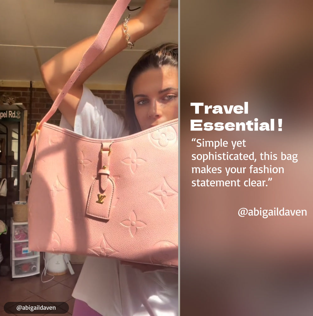 louis-vuitton-lv-carryall-pm-pink-bag Shoulder