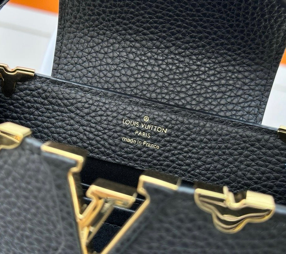 lv-capucines-mini-black Shoulder