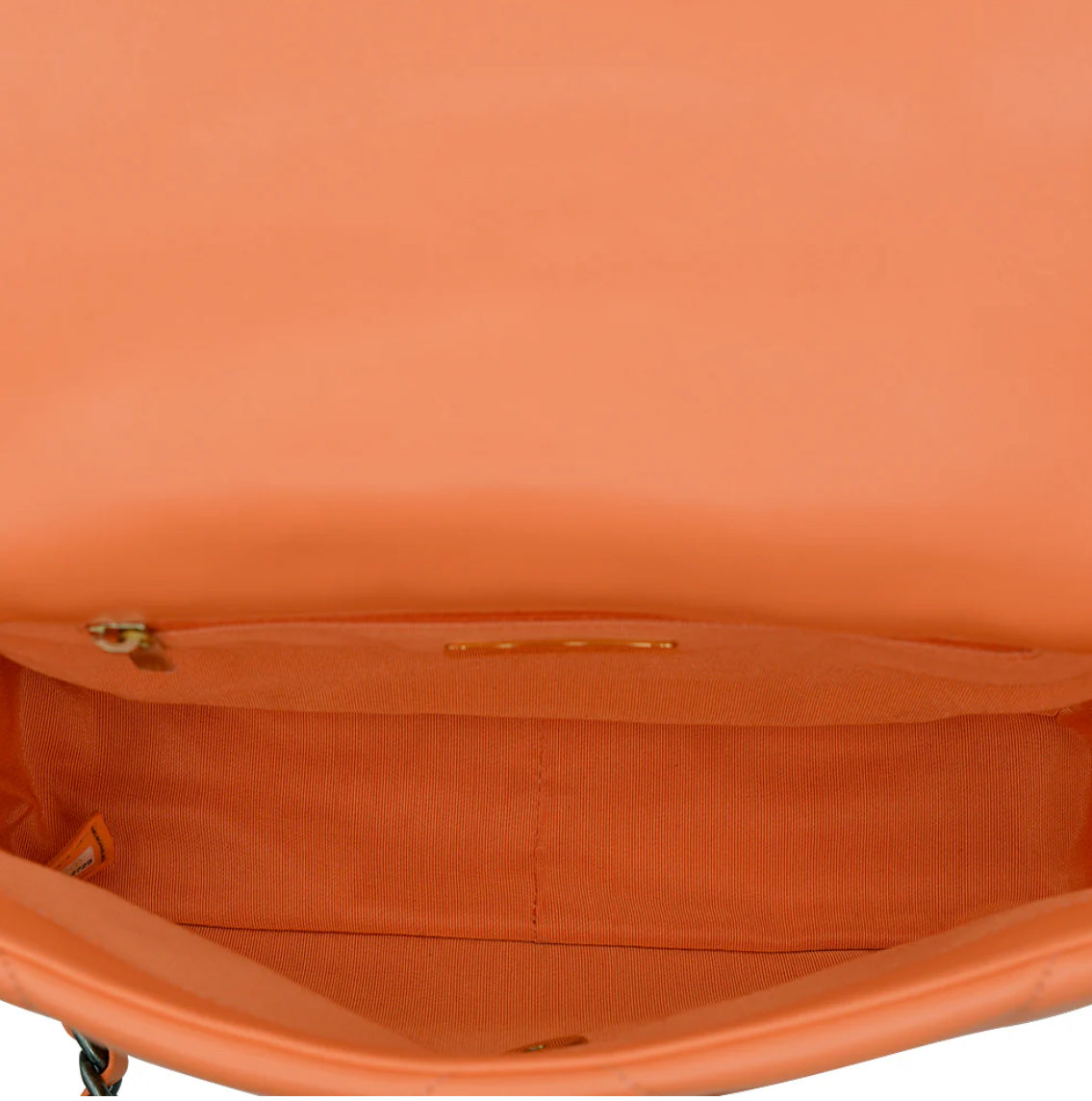 chanel-19-flap-bag-orange Crossbody