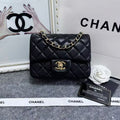 chanel-mini-flap-bag-black Handle