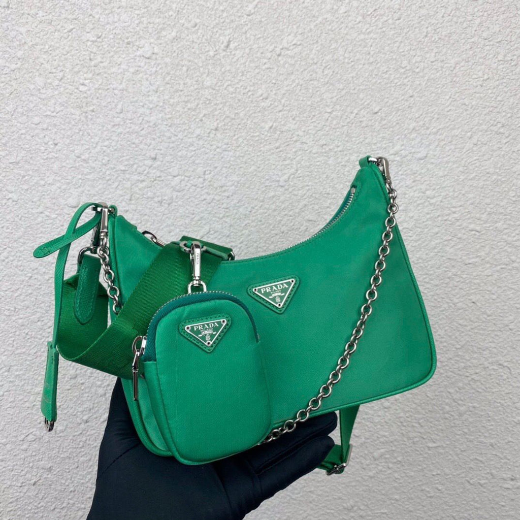 prada-re-edition-2005-nylon-bag-mint-green Crossbody