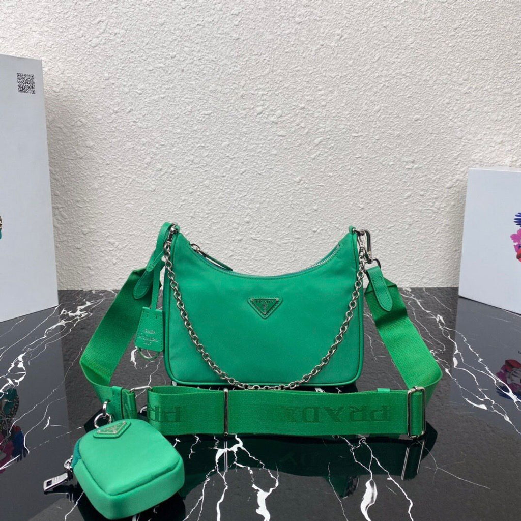 prada-re-edition-2005-nylon-bag-mint-green Crossbody