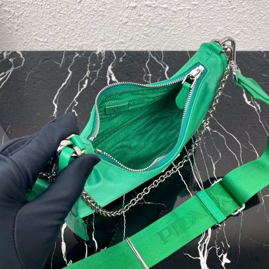 prada-re-edition-2005-nylon-bag-mint-green Crossbody