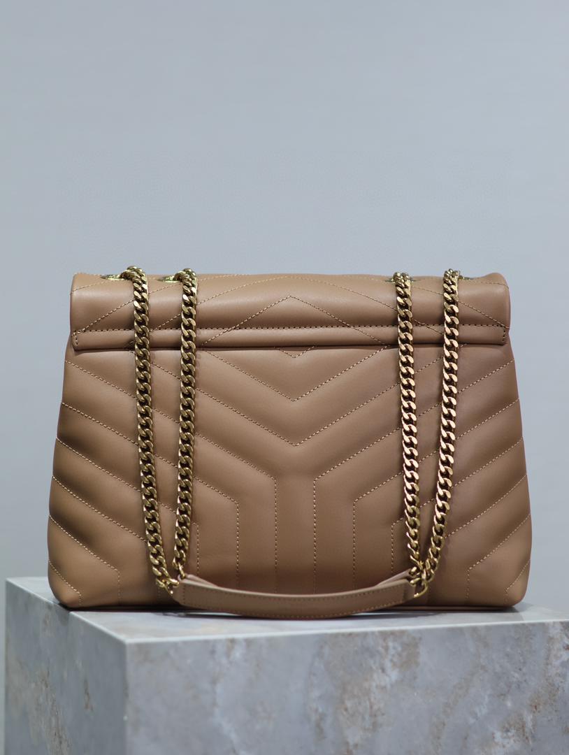 ysl-loulou-small-bag-beige-brown Crossbody
