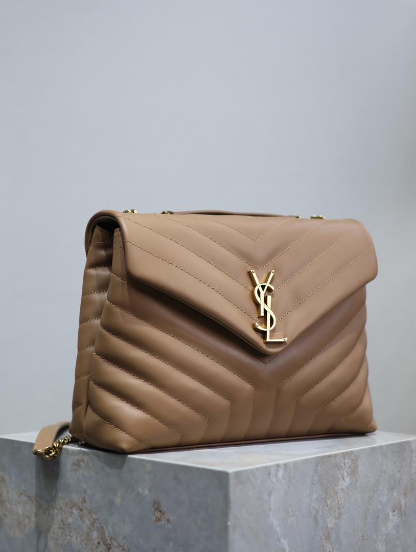 ysl-loulou-small-bag-beige-brown Crossbody
