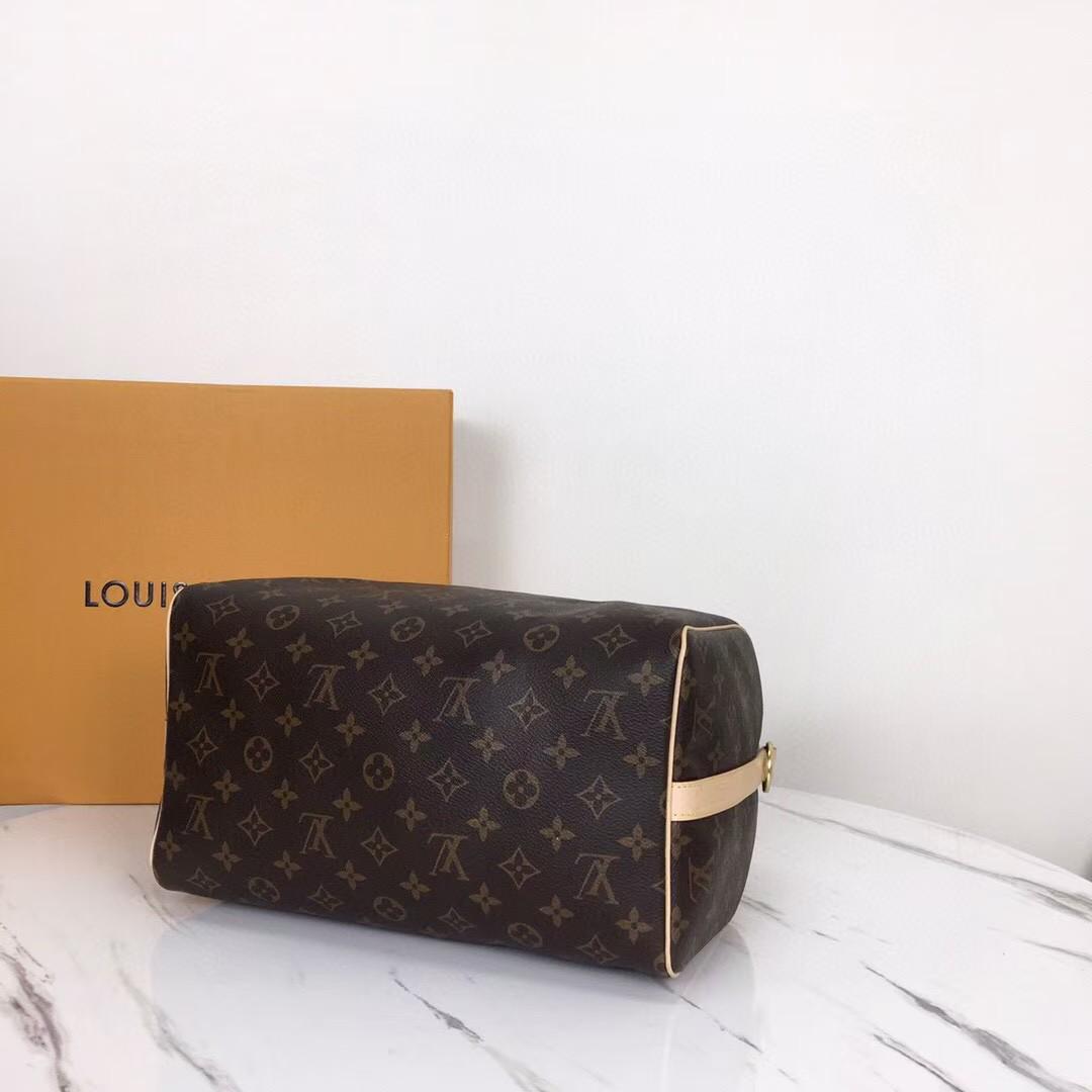 louis-vuitton-monogram-speedy-bag Handle