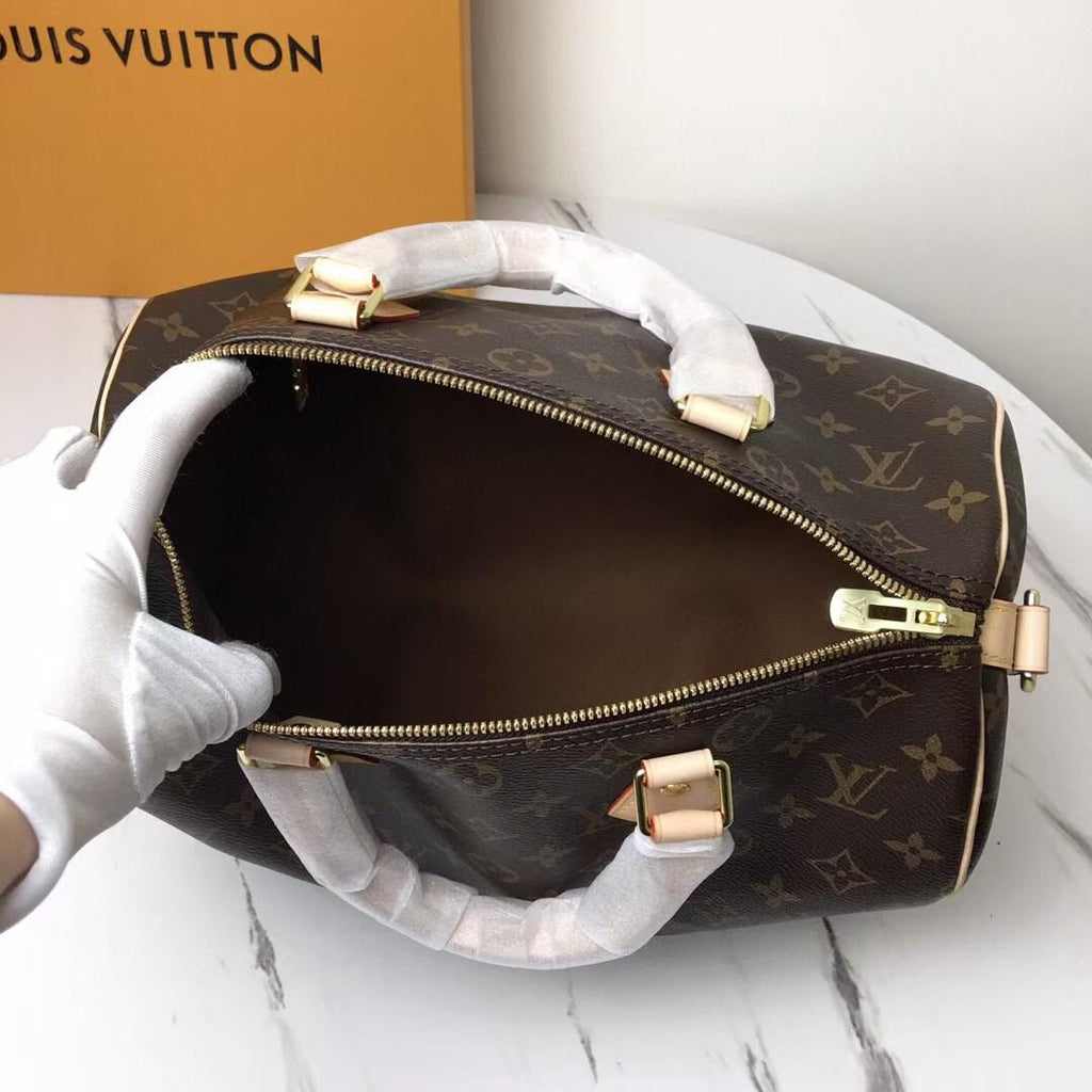louis-vuitton-monogram-speedy-bag Handle