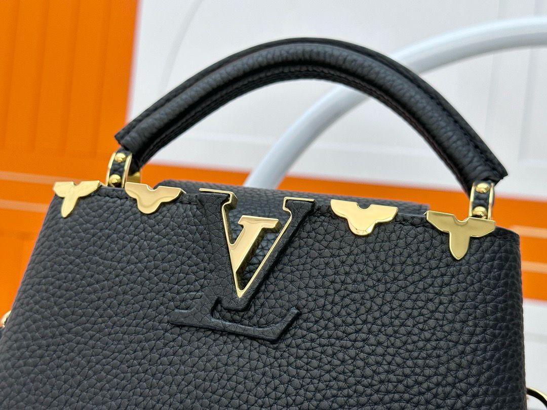 lv-capucines-mini-black Shoulder