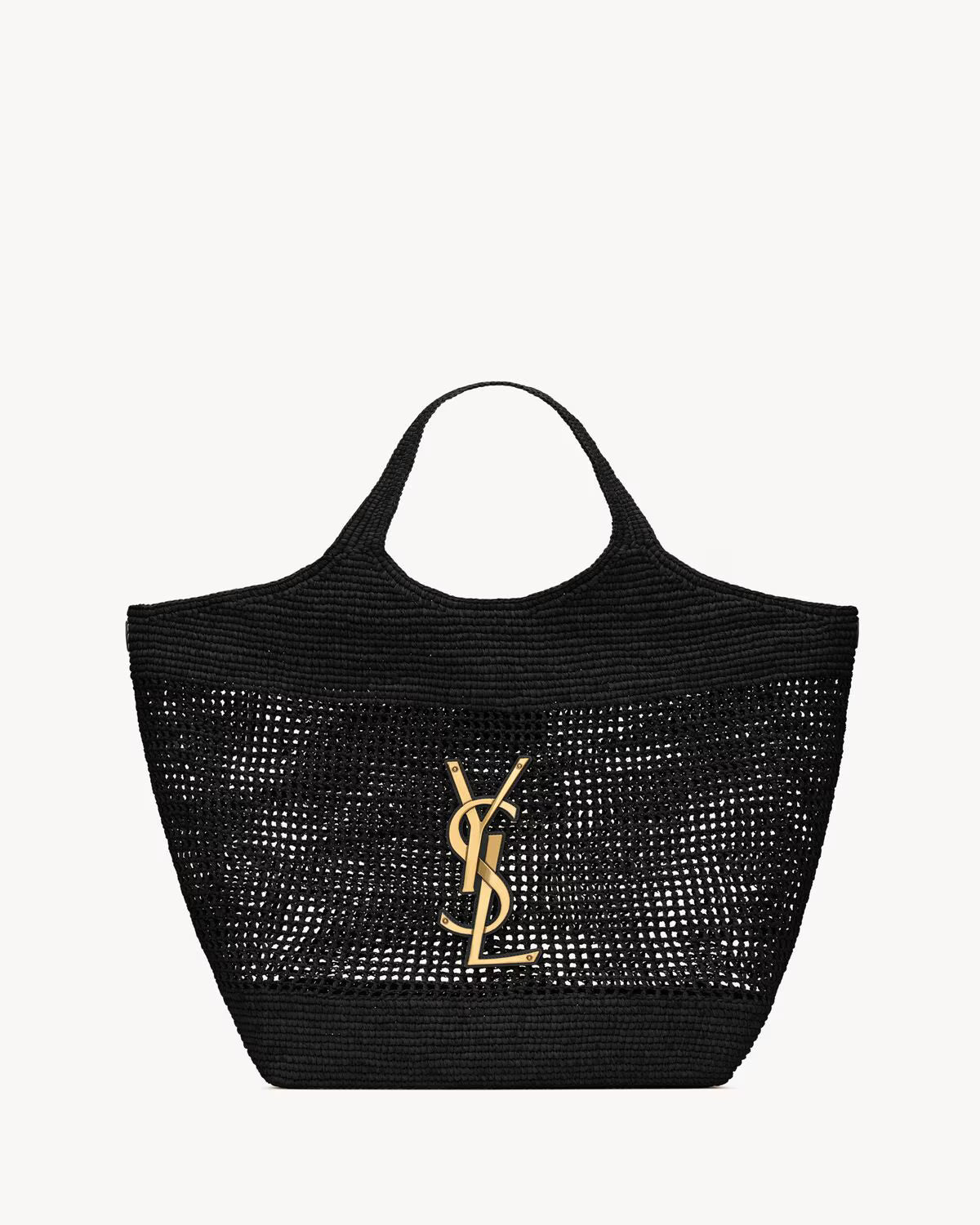 ysl-icare-in-raffia Tote