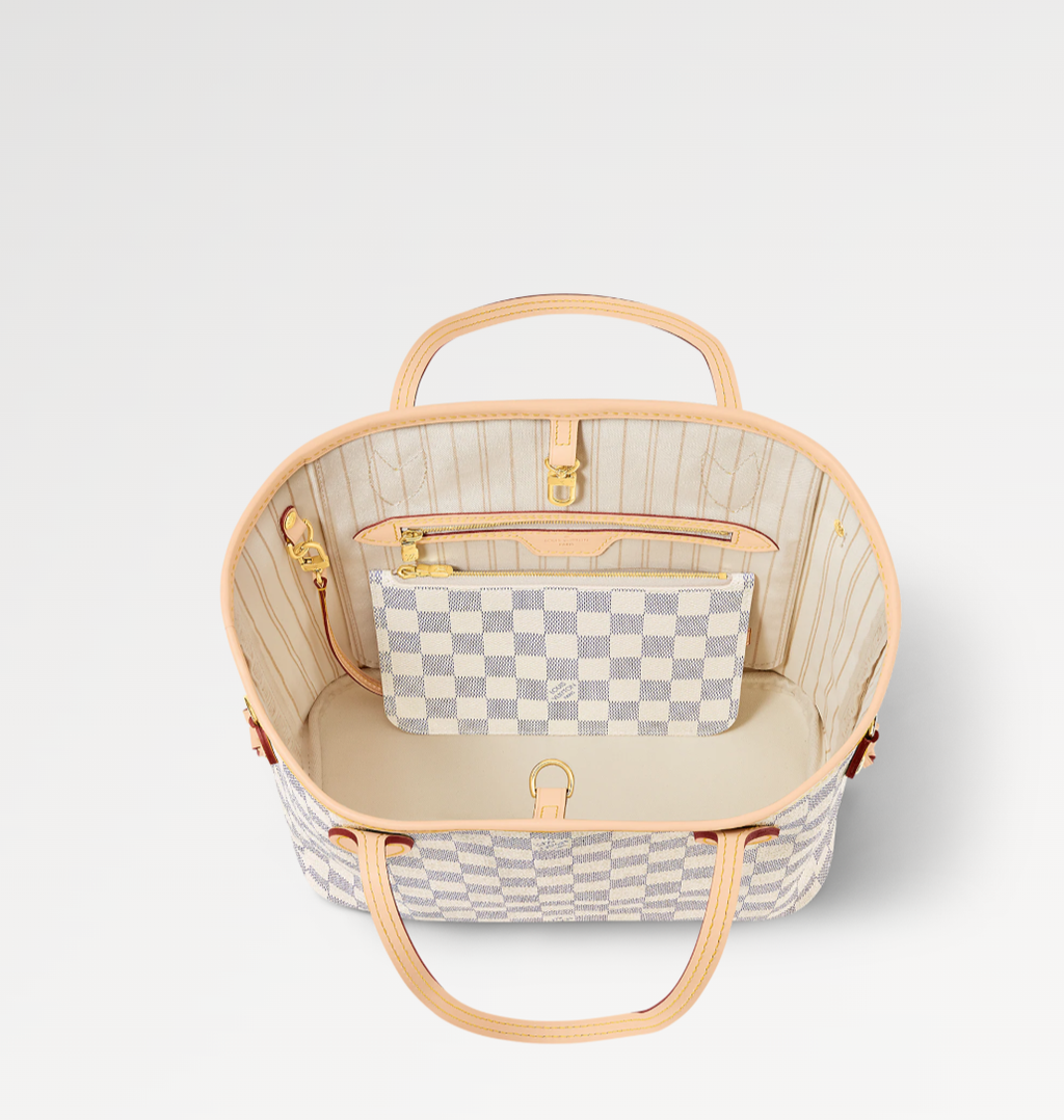 louis-vuitton-neverfull-pm-damier-azur Tote