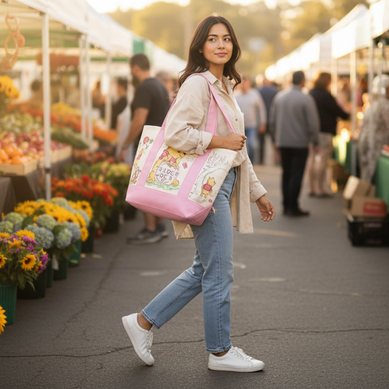 winnie-the-pooh-x-trader-joe-tote-bags Tote