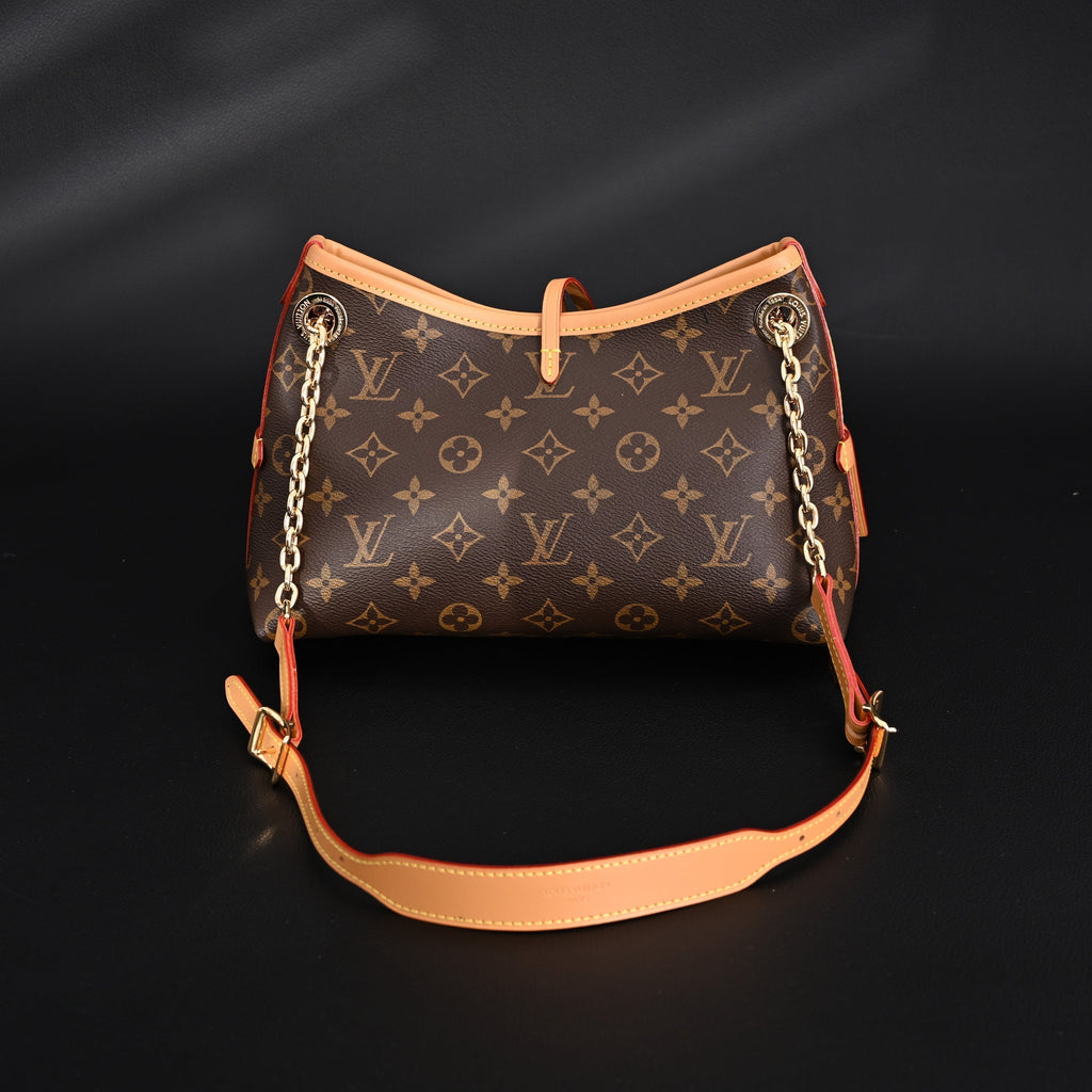 louis-vuitton-carryall-bb-monogram-canvas-shoulder-bag-classic-brown-m13014 Shoulder