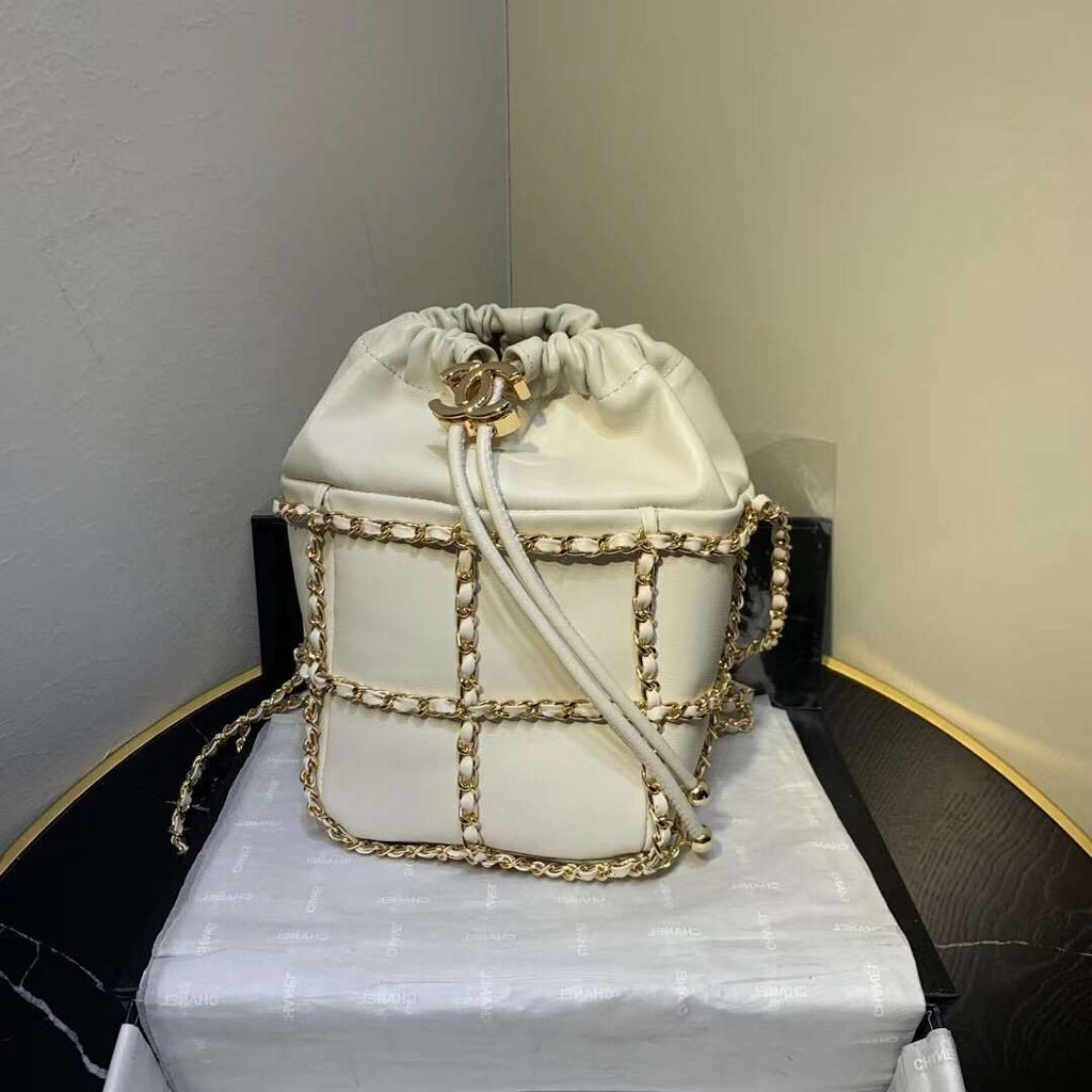 chanel-drawstring-bag-beige-copy Crossbody