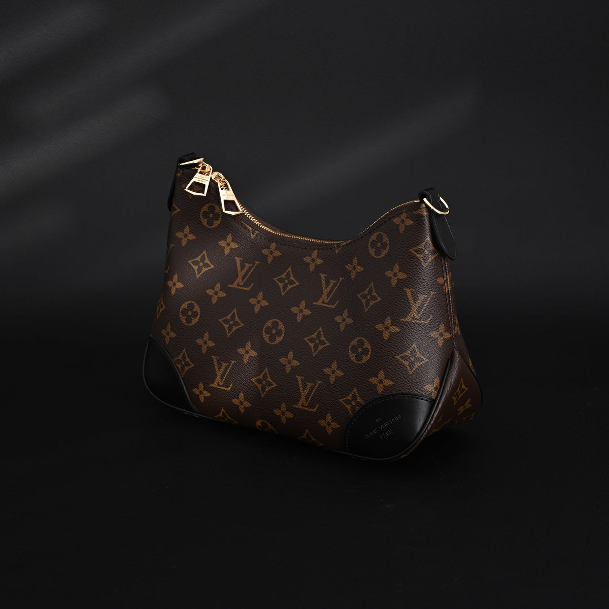 louis-vuitton-boulogne-monogram-canvas-shoulder-bag-classic-brown-m45831 Shoulder
