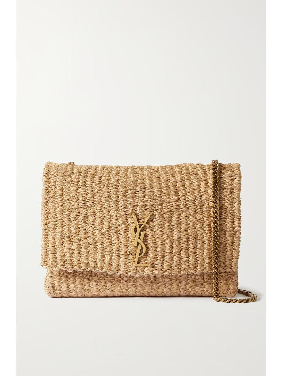 ysl-saint-laurent-kate-medium-raffia-shoulder-bag Shoulder