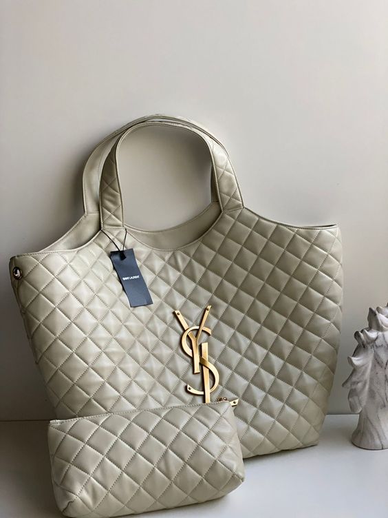 saint-laurent-icare-extra-large-embellished-quilted-leather-tote-handbag Tote
