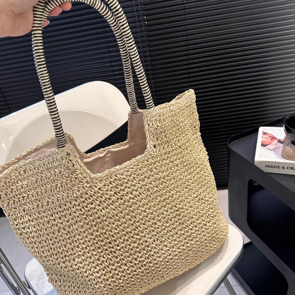 saint-laurent-ysl-raffia-bag Tote