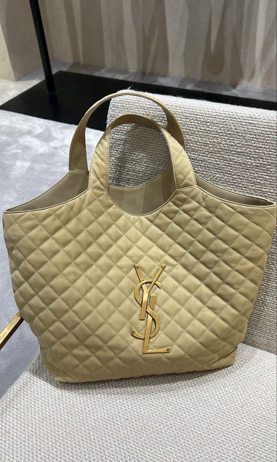 saint-laurent-icare-extra-large-embellished-quilted-leather-tote-handbag Tote