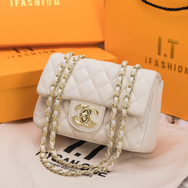 chanel-c-in-black-lambskin Crossbody