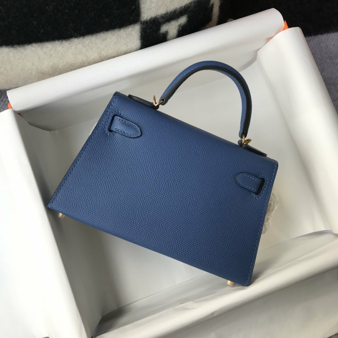 hermes-handle-bag-19cm-blue Handle