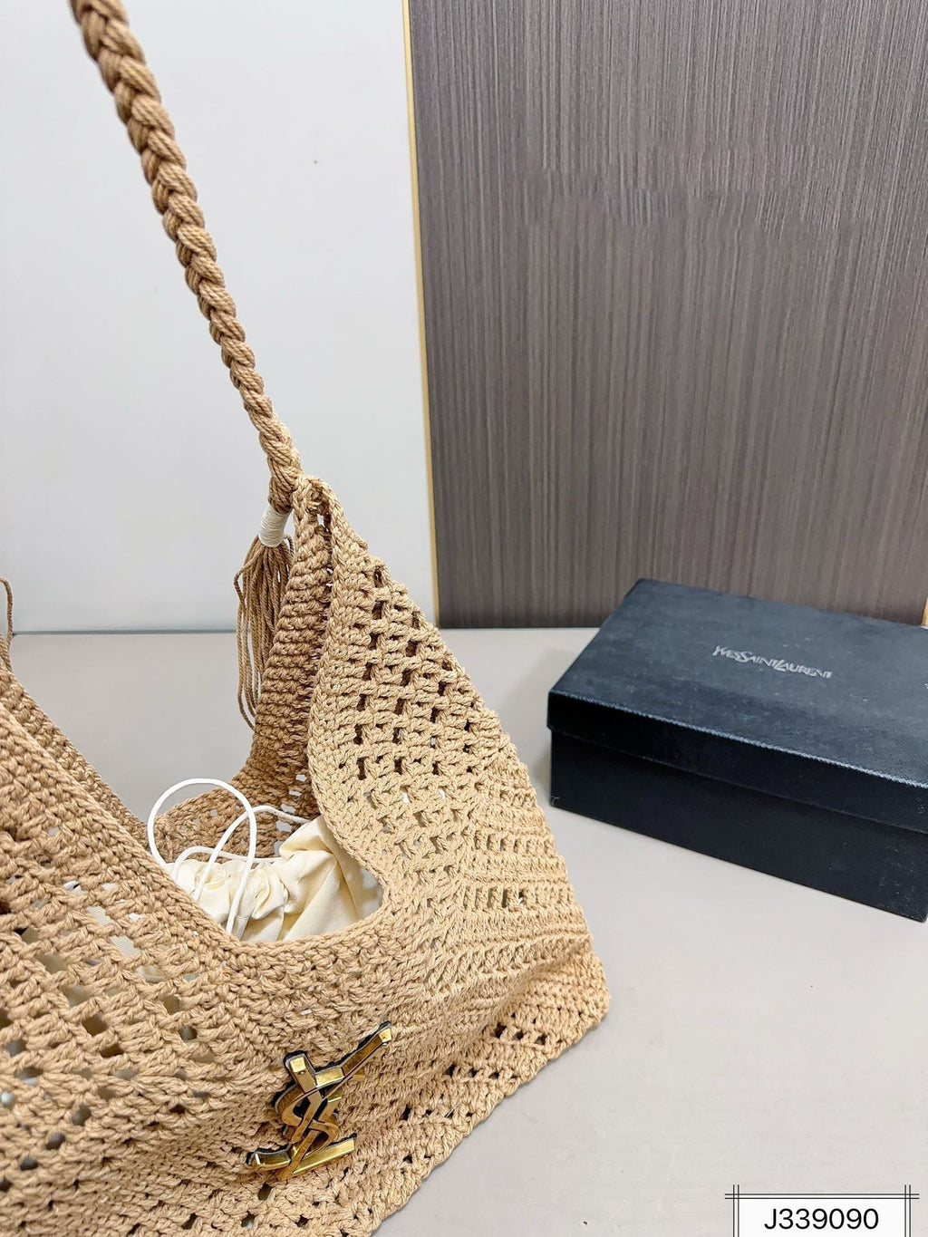 saint-laurent-ysl-raffia-tote-bag-beach-casual-37x22cm Tote