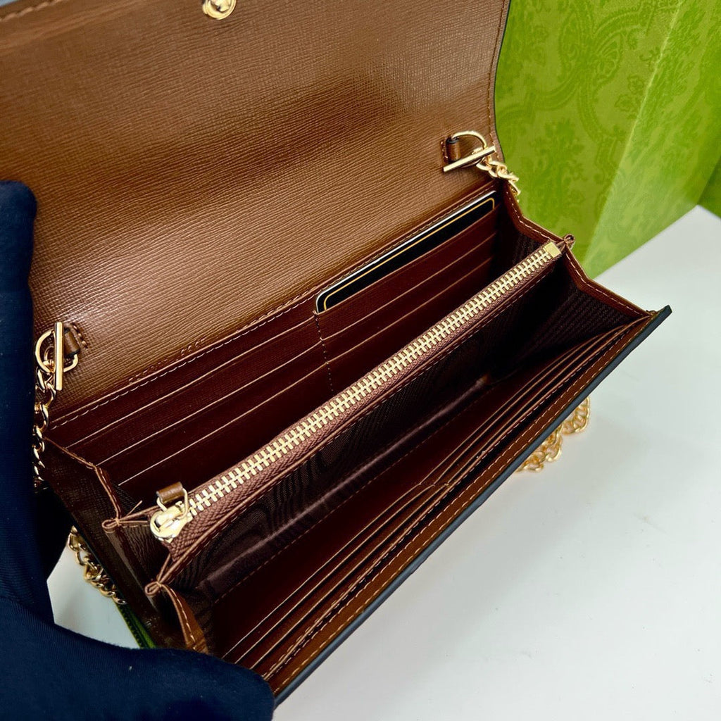 gucci-brown-saddle-buckle-handbag-19x10-5x3-5cm Crossbody
