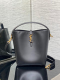 ysl-le-37-in-black-shiny-leather-20-x-25-x-16-cm Shoulder