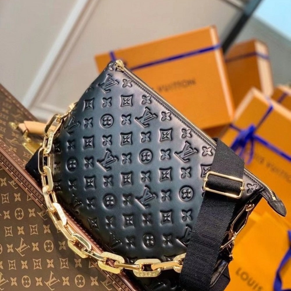 louis-vuitton-coussin-mm-bag-black Shoulder