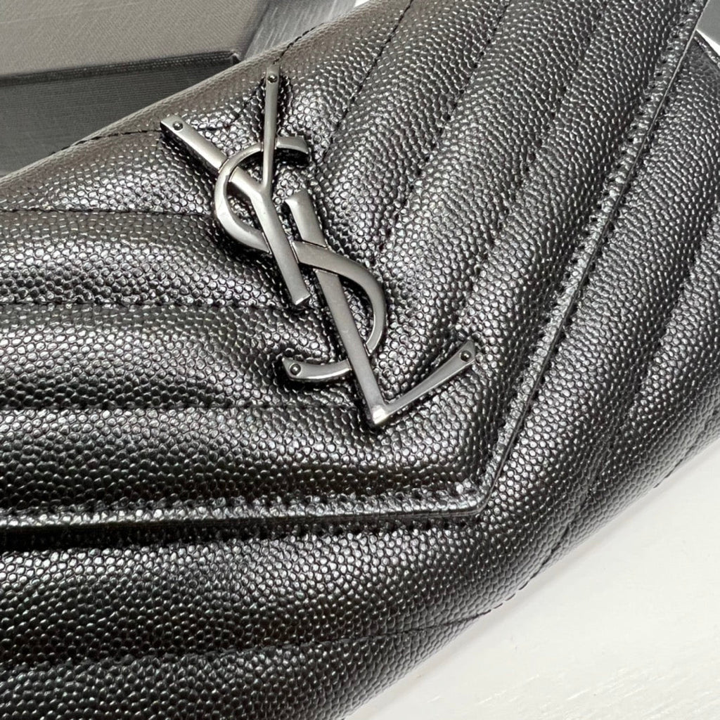 ysl-long-wallet-black-leather-black-tone-10767-19cm ohter
