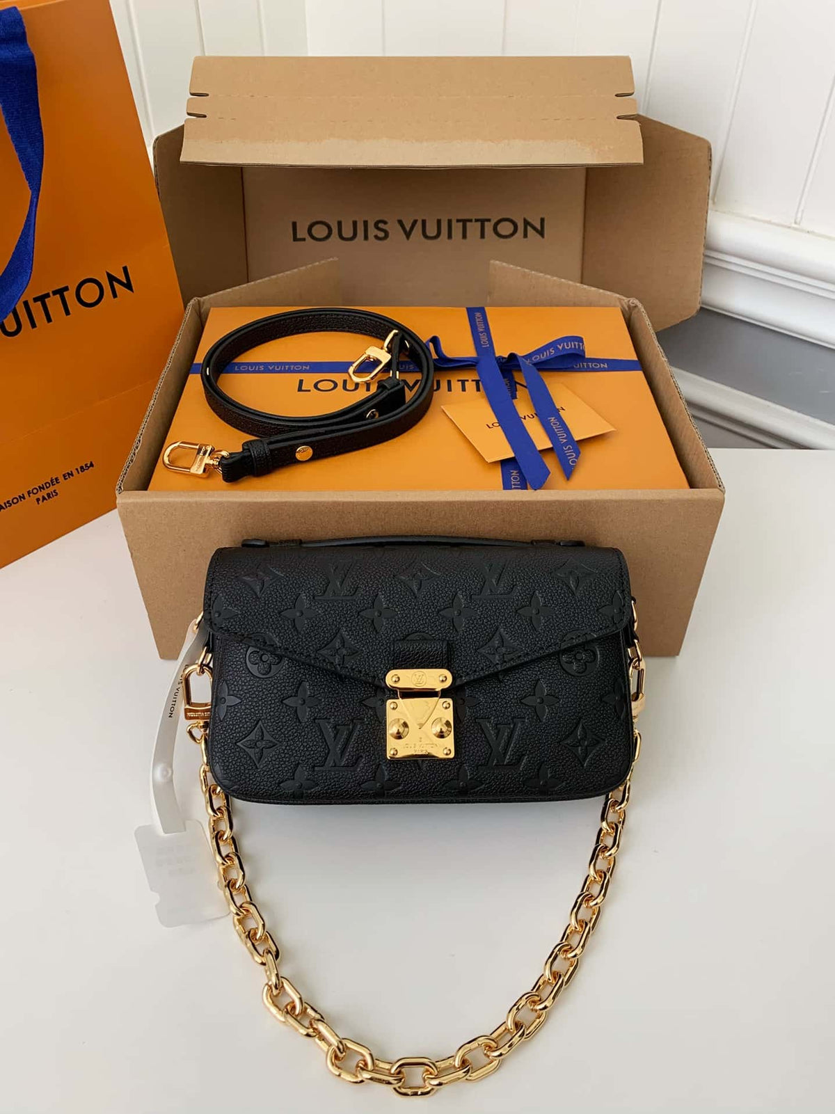 louis-vuitton-monogram-empreinte-handbag Shoulder