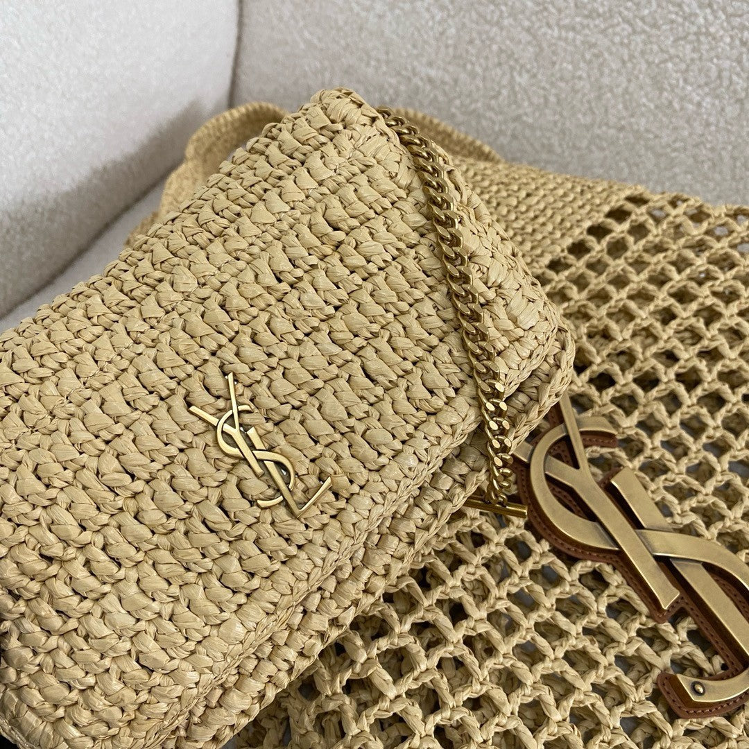 saint-laurent-ysl-raffia-icare-tote-bag Tote