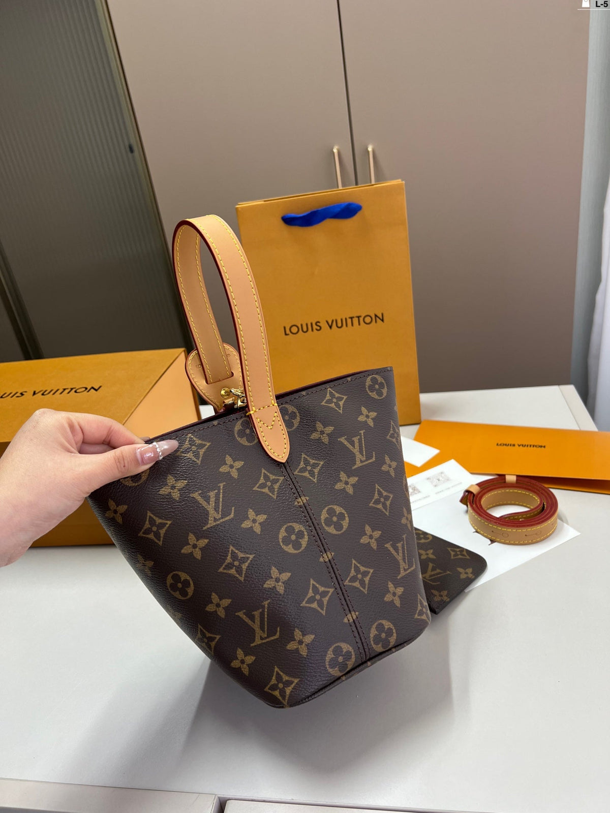 louis-vuitton-lv-vintage-bucket-tote-bag-17x18cm Tote