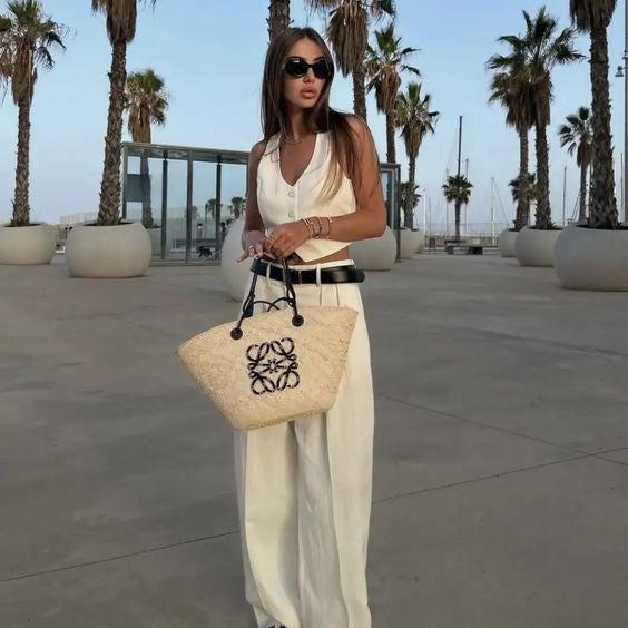 loewe-sunday-neeti-black-raffia-bag Shoulder