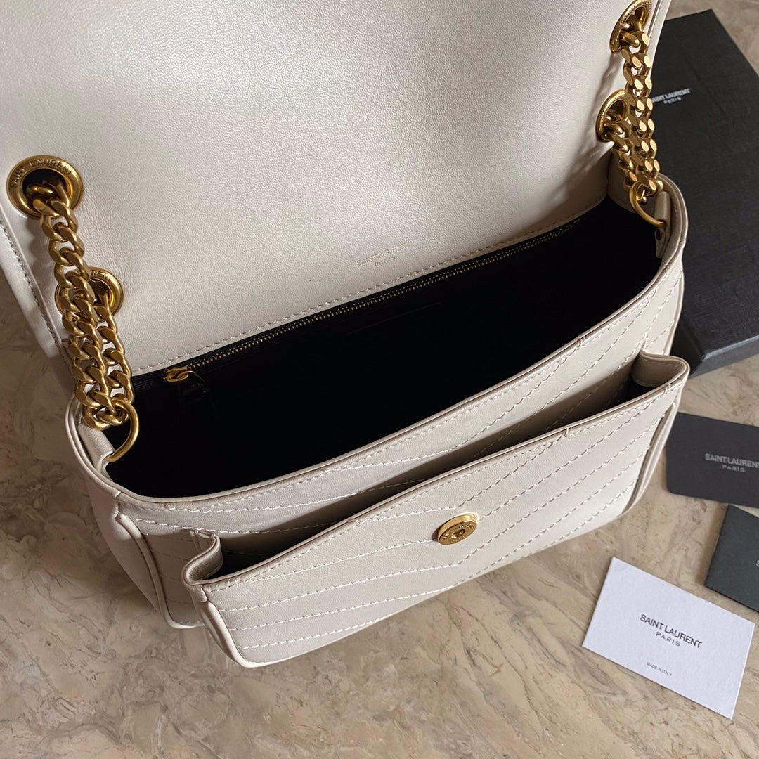 ysl-niki-medium-chain-bag-in-lambskin-blanc-vintage-28-x-20-x-8-5-cm Shoulder