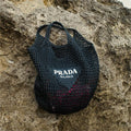 prada-raffia-tote-bag-black Tote