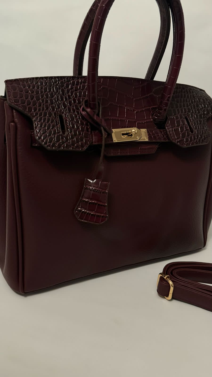 hermes-birkin-35-crocodile Handle