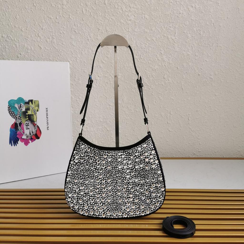 prada-cleo-satin-bag-with-crystals Shoulder