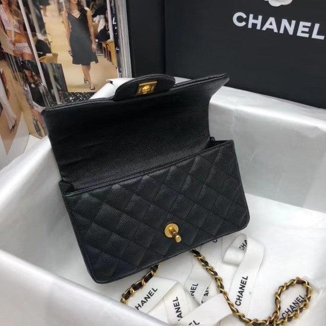 chanel-classic-mini-top-handle-rectangular-caviar Handle