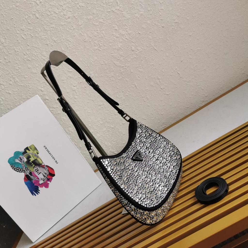 prada-cleo-satin-bag-with-crystals Shoulder