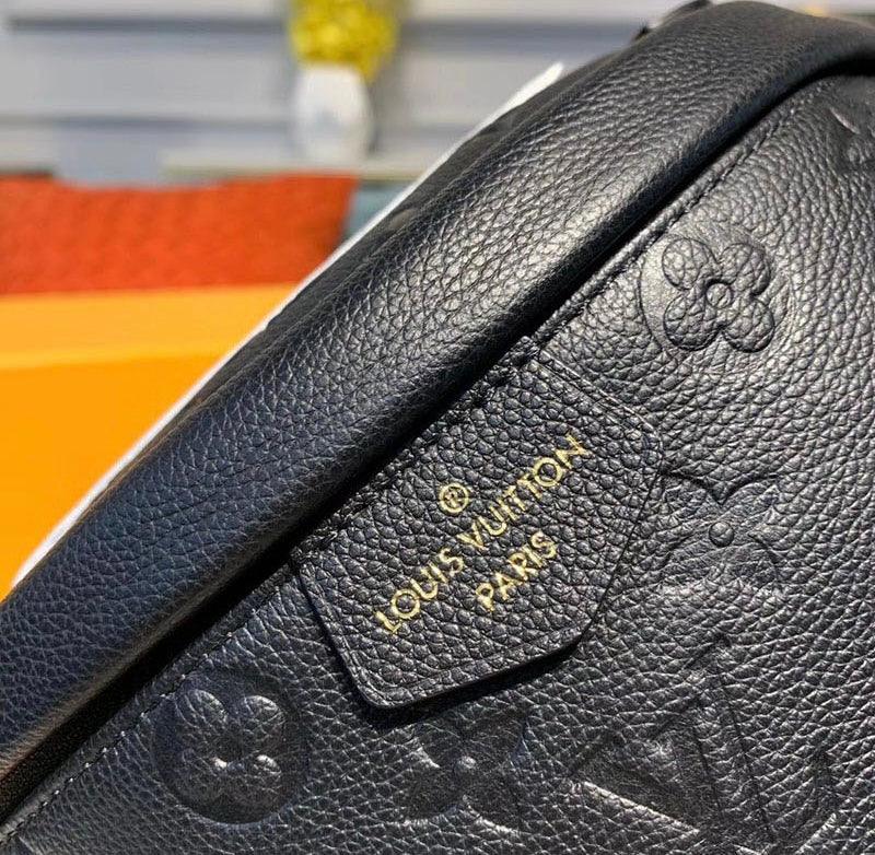 louis-vuitton-black-bumbag Crossbody