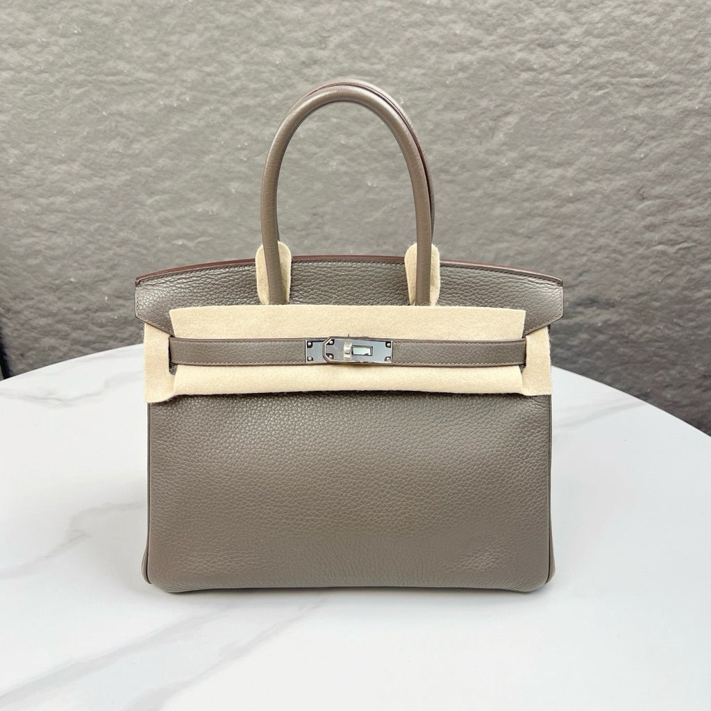 hermes-birkin-30-togo-8f-etain Handle