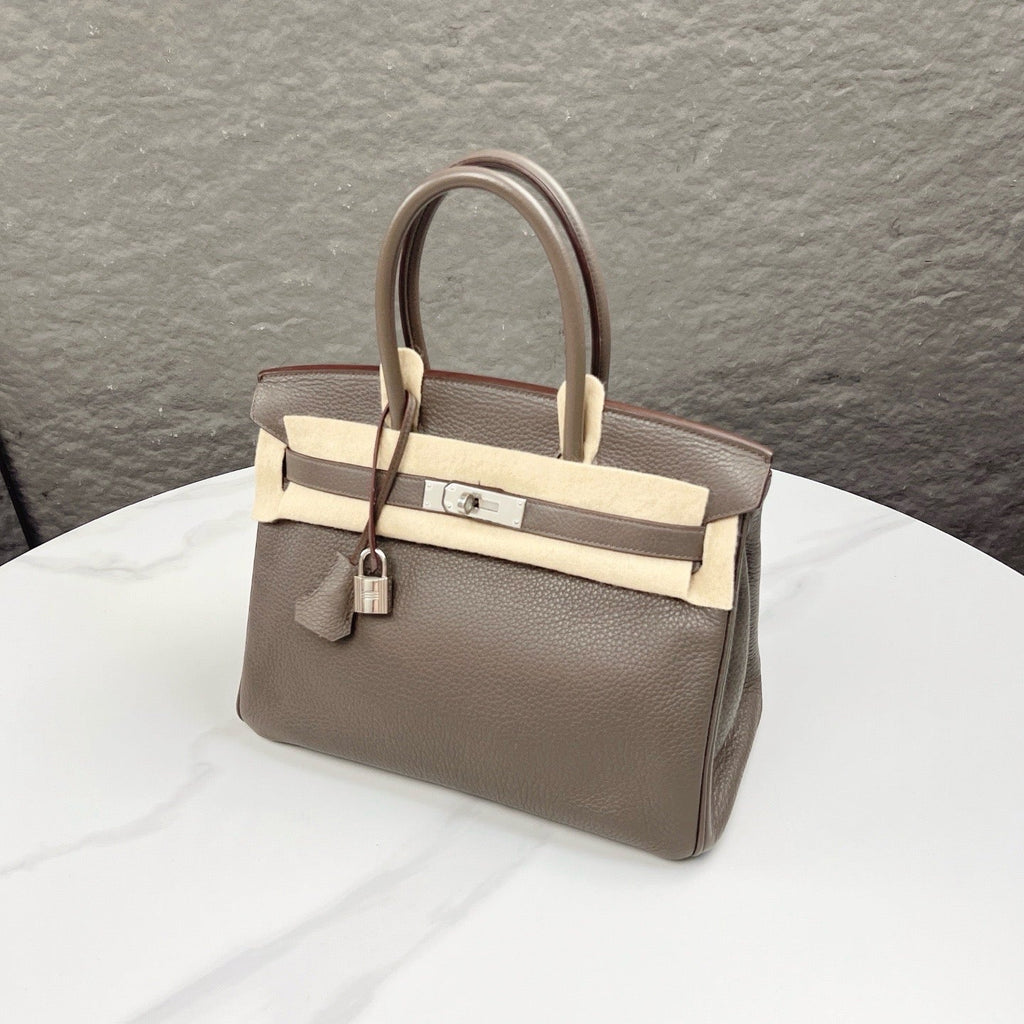 hermes-birkin-30-togo-8f-etain Handle