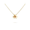 VCA FRIVOLE GOLD FLOWER NECKLACE