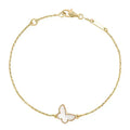 VCA BUTTERFLY DARK MOP BUTTERFLY BRACELET